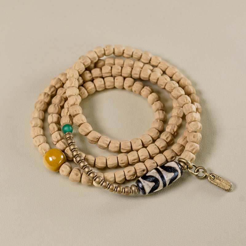 【Tiger Eye Star Chain】Pawpaw Seed Bracelet