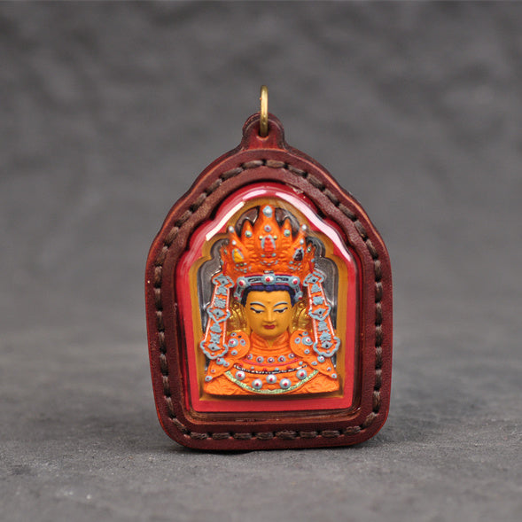 【Soul hand painting】Tibetan juewao Buddha Pendant
