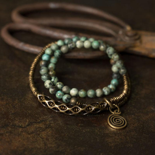 【Glacier Jade Elixir】Nepalese Turquoise Bracelet