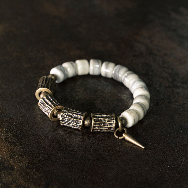【The Wild Years】Yak Bone / Bronze Bracelet
