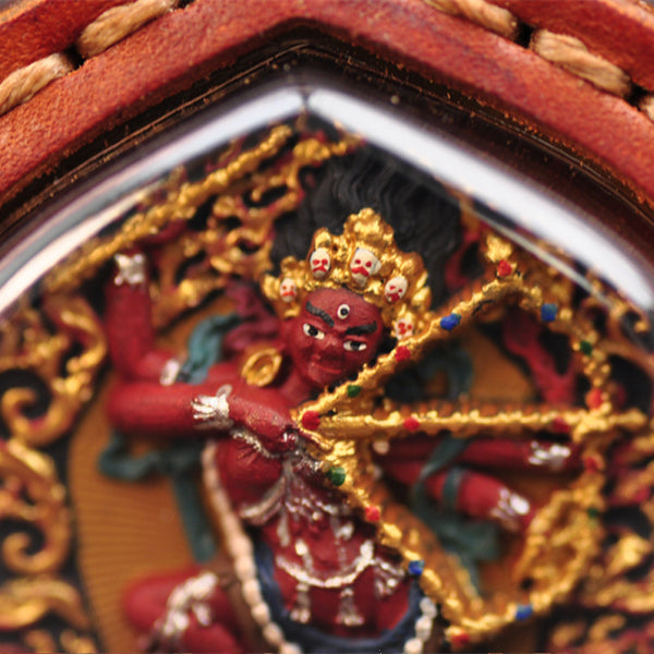 【Soul hand painting】Tibetan made Ming Buddha mother Pendant