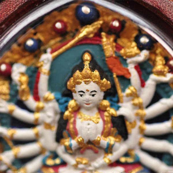【Soul hand painting】Tibetan zhunti Buddha mother Pendant