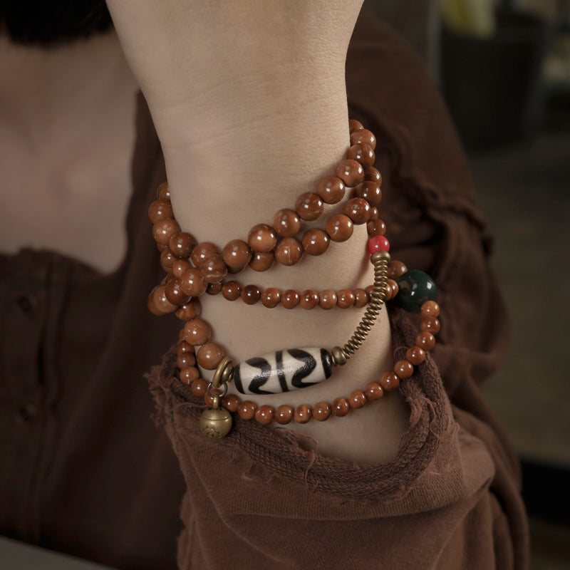 【Earth Pulse Resonance】 Ancient Method Cook Wood Bracelet