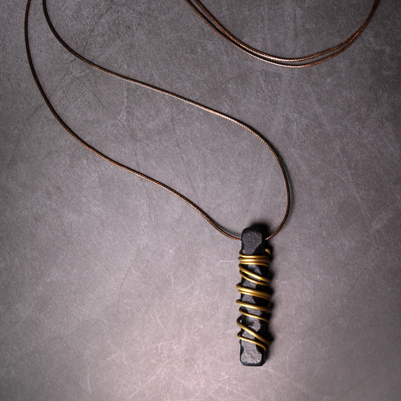 【Wild Armor】Black Ebony Necklace
