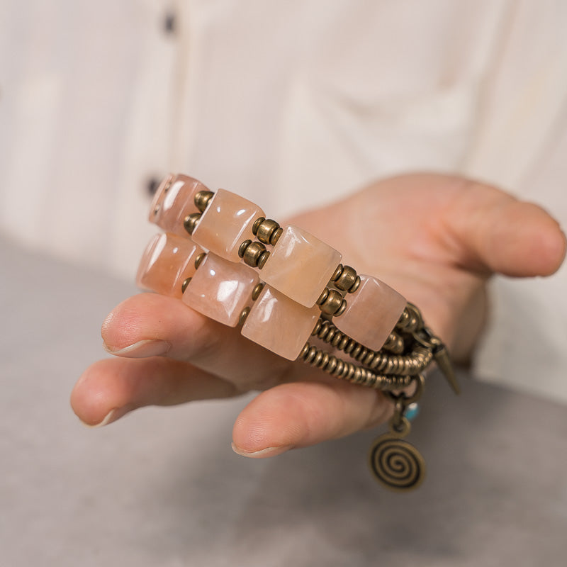 【Holy Lake Float】Dongling Stone/Bronze Bracelet