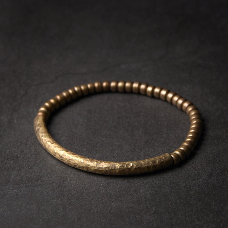 【Half-Rusted Sand】Copper Bead Conversion Bracelet