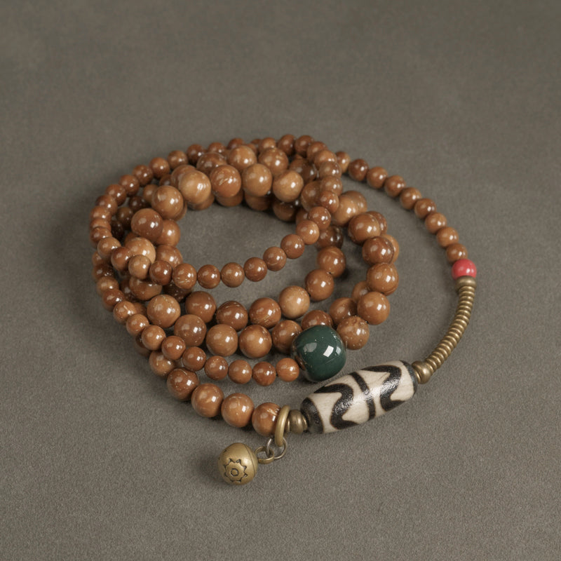 【Earth Pulse Resonance】 Ancient Method Cook Wood Bracelet