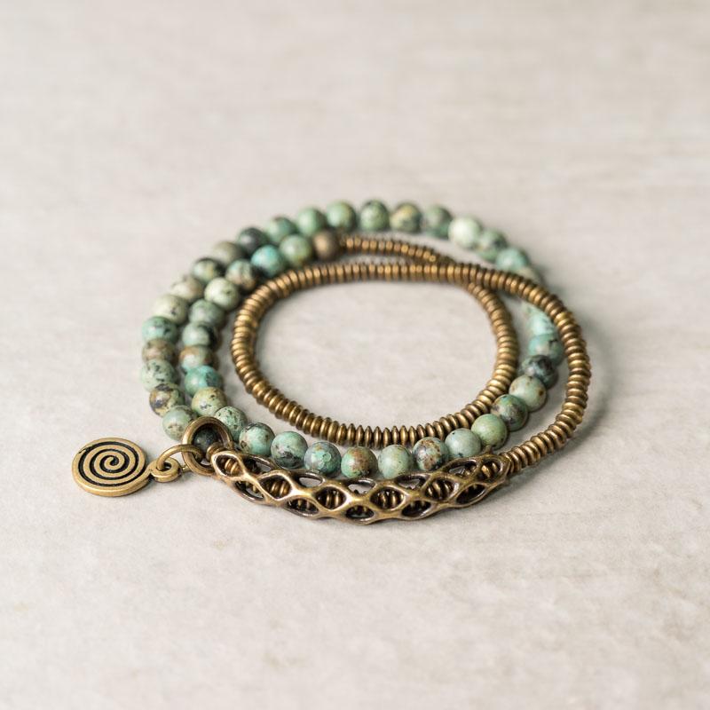 【Glacier Jade Elixir】Nepalese Turquoise Bracelet
