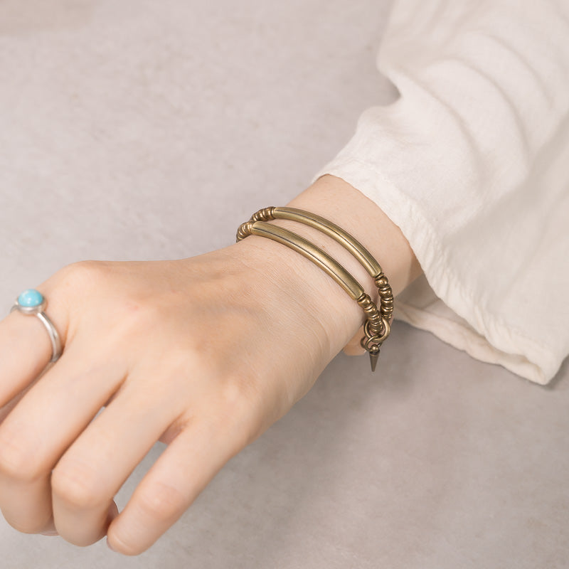 【Holy Lake Float】Dongling Stone/Bronze Bracelet