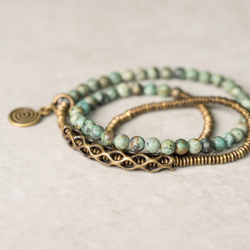 【Glacier Jade Elixir】Nepalese Turquoise Bracelet