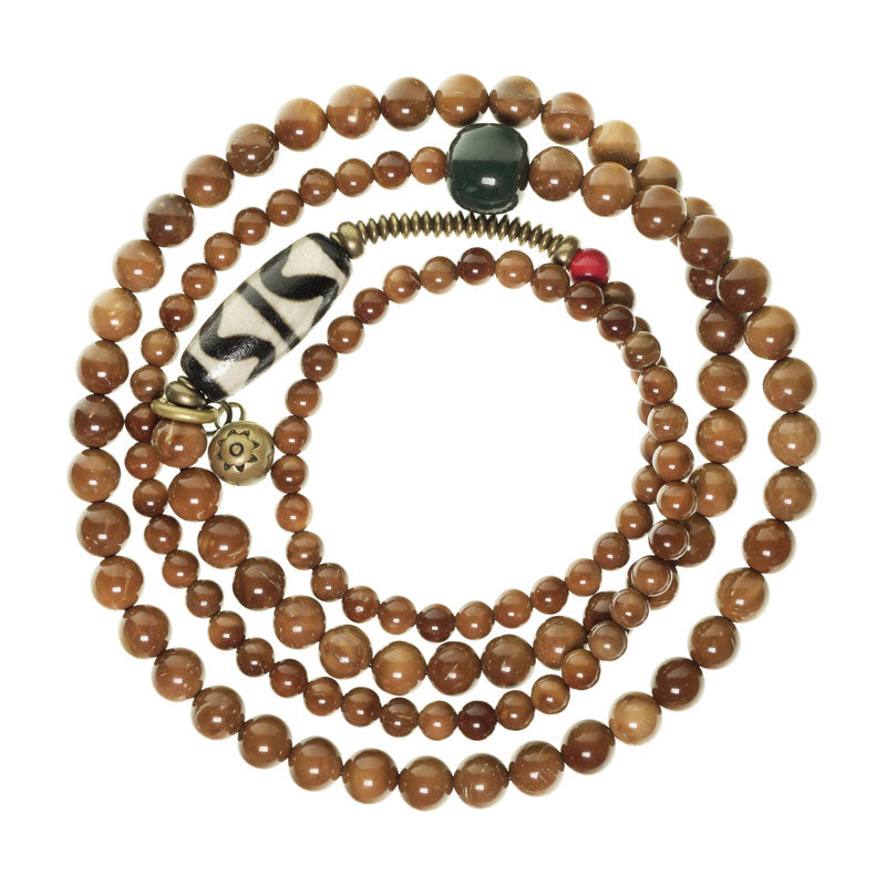 【Earth Pulse Resonance】 Ancient Method Cook Wood Bracelet