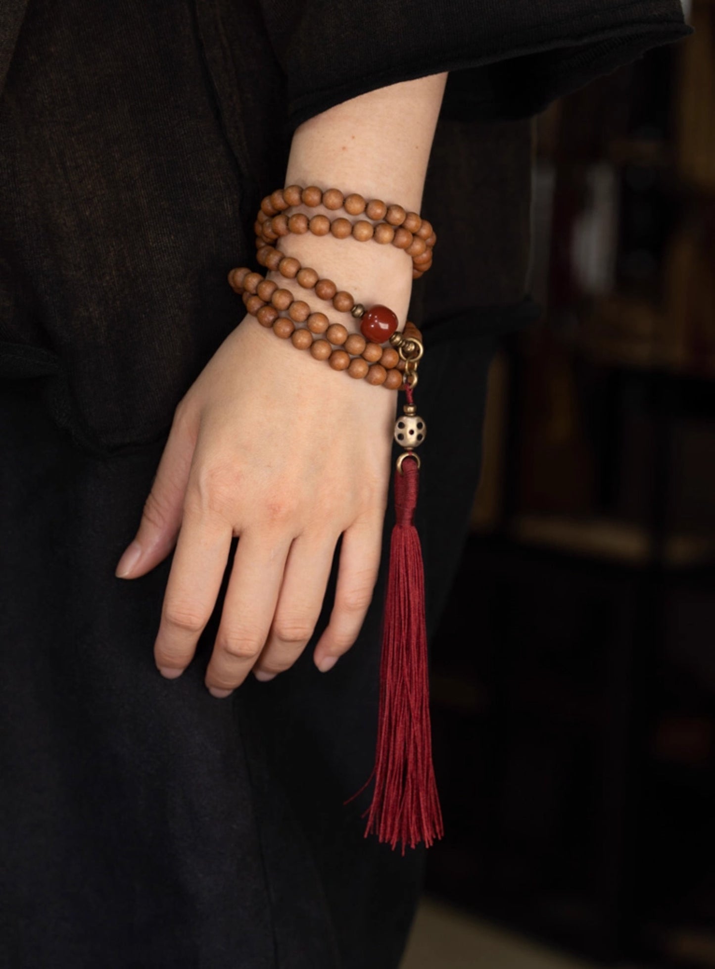 【Agarwood Fragrant Path】Sandalwood Bracelet