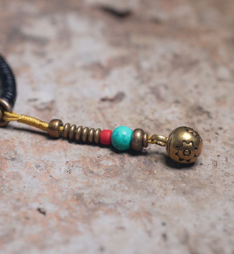 【Breath of Earth's Pulse】Black Sandalwood Multi-Element Bracelet