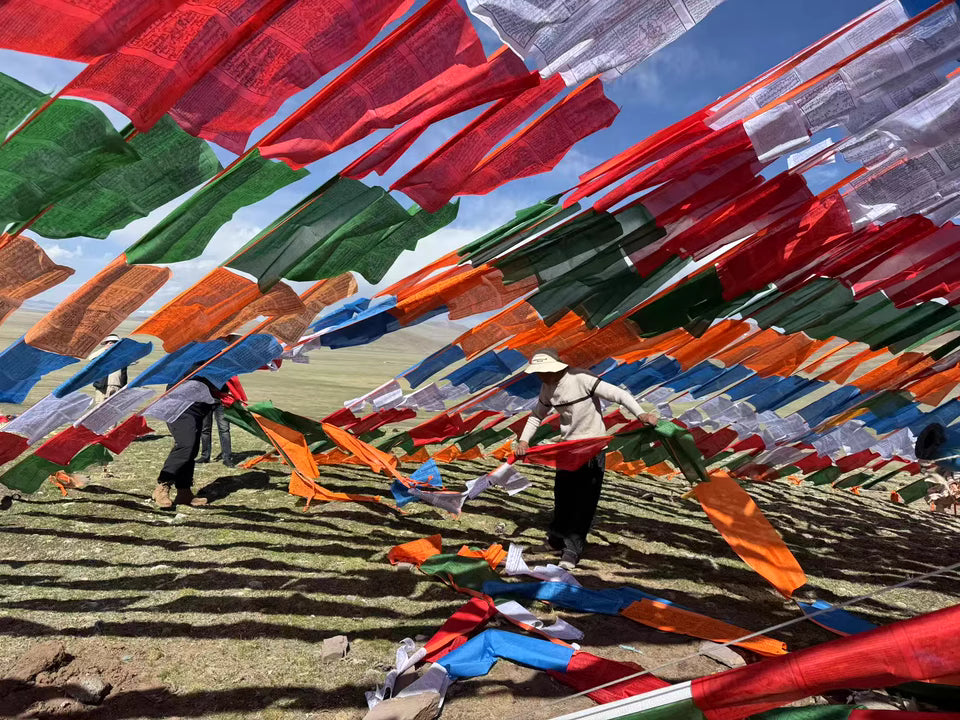 Snowy Sanctuary · Cloud based Prayer Banner Mission Commissioned