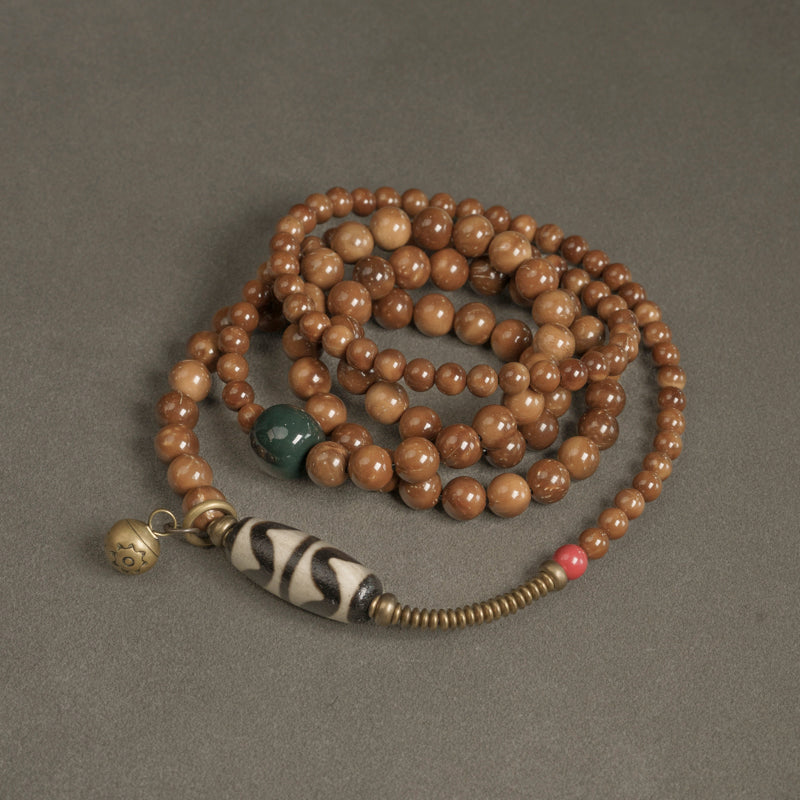 【Earth Pulse Resonance】 Ancient Method Cook Wood Bracelet