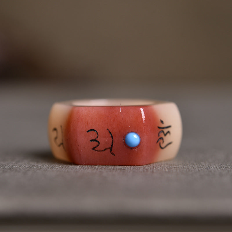 【Full Blood Carving】Natural Zircon Ring